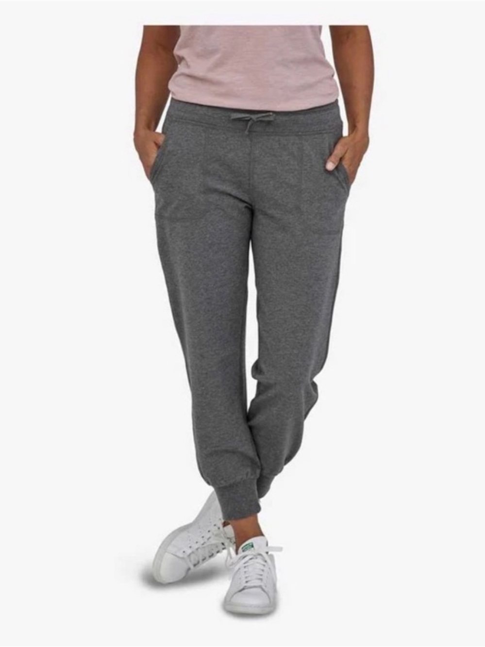 Patagonia Womens Gray Heather Ahnya joggers sweat pants size small